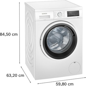 A (A bis G) SIEMENS Waschmaschine WU14UT42 Waschmaschinen weiß Frontlader