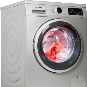 A (A bis G) SIEMENS Waschmaschine WU14UTS9 Waschmaschinen silberfarben Frontlader