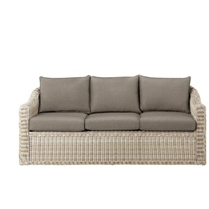 a casa mia Gartensofa  Sylt 1 ¦ creme ¦ Maße (cm): B: 190 H: 75 T: 82