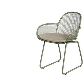 a casa mia Gartenstuhl Alesund ¦ grün ¦ Maße (cm): B: 57 H: 81 T: 62.0