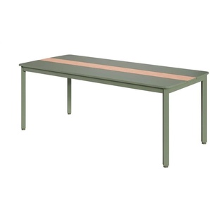 a casa mia Gartentisch Alesund - grün - Materialmix - 95 cm - 75 cm | Möbel Kraft