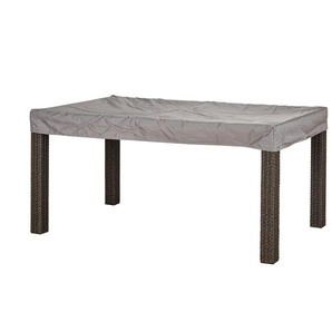 a casa mia Gartentisch-Schutzhülle Padua - grau - Materialmix - 160 cm - 15 cm - cm 90,0 | Möbel Kraft