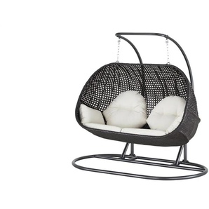 a casa mia Hängesessel Tahiti Double - braun - Materialmix - 181 cm - 191,5 cm - cm 128,0 | Möbel Kraft