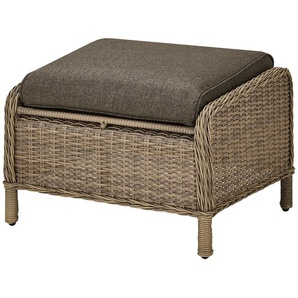 a casa mia Hocker  Florenz 2 ¦ creme ¦ Maße (cm): B: 65 H: 45,5 T: 54.5
