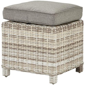 a casa mia Hocker  Sylt ¦ creme ¦ Maße (cm): B: 45 H: 51,5 T: 45