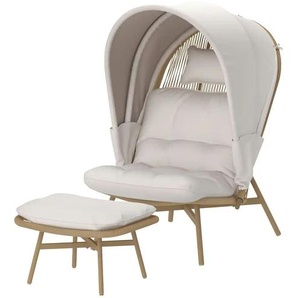 a casa mia Lounge-Sessel-Set Kiruna - Materialmix | Möbel Kraft