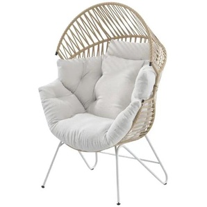 a casa mia Lounge-Sessel Stravanger - Materialmix - 128 cm - 137 cm - cm 99,0 | Möbel Kraft
