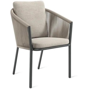 a casa mia Sessel Grenobel ¦ creme ¦ Maße (cm): B: 56 H: 79 T: 60.0