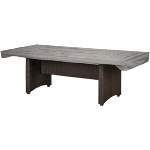 a casa mia Tisch-Schutzhülle  Padua ¦ grau ¦ Maße (cm): B: 220 H: 15 T: 100.0