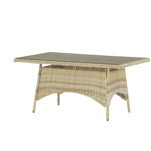 a casa mia Tisch Sylt - creme - Materialmix - 86 cm - 68,5 cm | Möbel Kraft