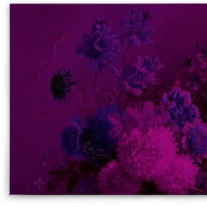 A.S. Création Leinwandbild bouquet vibrant 3, Blumen (1 St), Keilrahmen Bild Blumen-Strauß Floral Lila