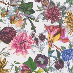 A.S. CRÉATION Vliestapete Dream Flowery Tapeten Florale Tapete Blumenoptik Gr. B/L: 0,53 m x 10,05 m, Rollen: 1 St., lila Vliestapeten