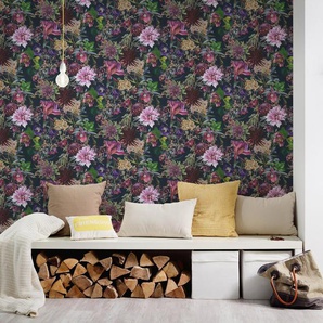 A.S. Création Vliestapete Dream Flowery, glatt, floral, Florale Tapete Blumenoptik