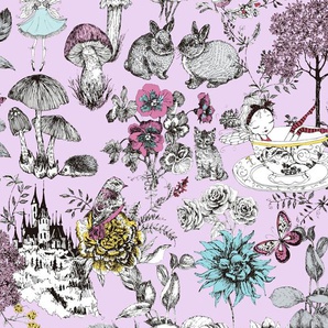 A.S. Création Vliestapete Little Love, glatt, Kinderzimmertapete Tapete Blumen