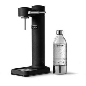 Aarke Wassersprudler Carbonator 3, Schwarz, Metall, 41.4x25.8 cm, Küchengeräte, Wasseraufbereitung, Wassersprudler