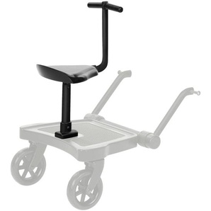 ABC Design Sitz Kiddie Ride ON, Schwarz, Kunststoff, 21x44.5x9.5 cm, Baby on Tour, Kinderwagen, Kinderwagen-Zubehör, Sonstiges Kinderwagenzubehör