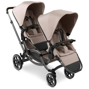 ABC Design – Zoom 2 – Zwillings-Sportwagen – inkl. 2 Sportsitze ABC Design Zoom – Camel + Zubehör gratis 201581