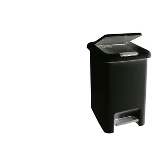Abfalleimer - schwarz - Kunststoff - 39 cm - 50 cm - cm 29,0 | Möbel Kraft