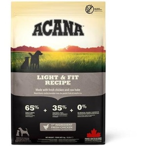 Acana Light  Fit Recipe Dry Dog Food 114kg