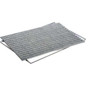 ACO Indoor Alu Schuhabstreifermatte hellgrau, 75 x 50 cm GLO779300651