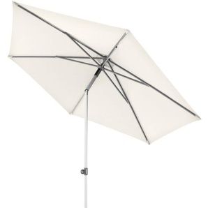 Act 270 push-up Sonnenschirm ø 270 cm rund Mittelmastschirm Mittelstock 4 Farbvarianten 820 Natur - Doppler