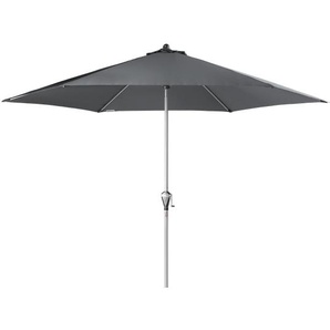 ACTIVE AUTO-TILT Sonnenschirm ø320 Design 840 anthrazit, 6-teilig, Kurbelmechanik, Automatikknicker