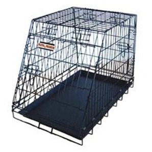 Active Canis Travel Dog Car Angled Cage L75 W47 H56 cm Black