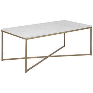Actona Alisma Couchtisch Stahl/Marmor