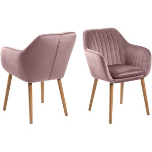 Actona Emilia Esszimmerstuhl mit Armlehne Stoff