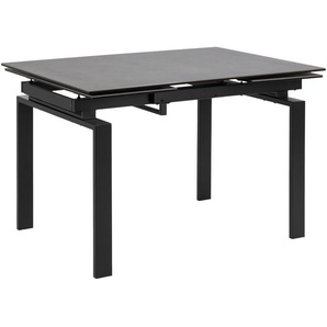 Actona Huddersfield Esstisch ausziehbar Stahl/Glas