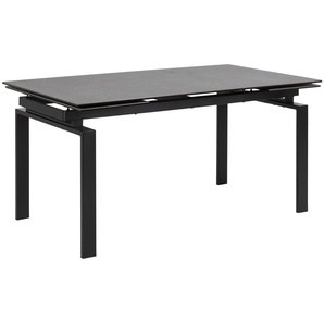 Actona Huddersfield Esstisch ausziehbar Stahl/Glas