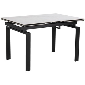 Actona Huddersfield Esstisch Stahl/Keramik 120/200x85 cm