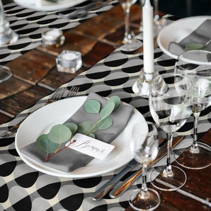 Adam Platzset Tischset Circles, (9-St), Made in Germany, für 4 Personen