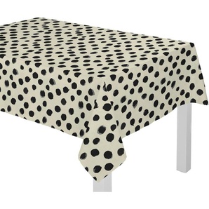 Adam Tischdecke Dots (1-tlg), nachhaltig aus Bio-Baumwolle,Made in Germany
