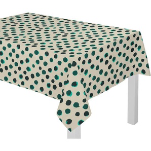 Adam Tischdecke Dots (1-tlg), nachhaltig aus Bio-Baumwolle,Made in Germany