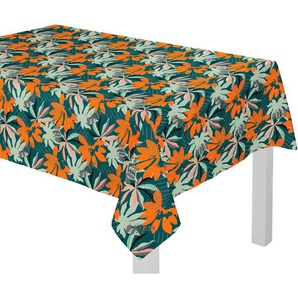 Adam Tischdecke Jungle (1-tlg), GOTS organic,zertifiziert durch CERES 0242Made in Germany