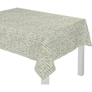 Adam Tischdecke Scribble (1-tlg), nachhaltig aus Bio-Baumwolle,Made in Germany