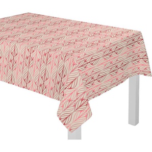 Adam Tischdecke Wave (1-tlg), nachhaltig aus Bio-Baumwolle,Made in Germany