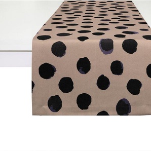 Adam Tischläufer Dots, nachhaltig aus Bio-Baumwolle,Made in Germany