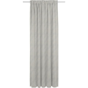 Vorhang ADAM Argentinian Criolla light Gardinen Gr. 245 cm, Multifunktionsband, 142 cm, grau (hellgrau) Esszimmergardinen nachhaltig aus Bio-Baumwolle
