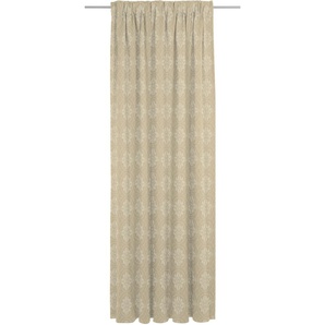 Vorhang ADAM Romantic Puligny light Gardinen Gr. 175 cm, Multifunktionsband, 142 cm, beige Esszimmergardinen nachhaltig aus Bio-Baumwolle