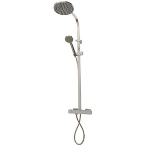 ADOB Duschsystem Lanzarote, Höhe 110 cm, 3 Strahlart(en), mit Thermostat