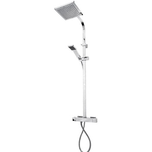 ADOB Duschsystem Saragossa, Höhe 110 cm, mit Thermostat