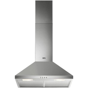 AEG Dunstabzugshaube , Edelstahl , Metall , 59.8x69-102x45 cm , Arbeitsplatzbeleuchtung , Küchen, Küchenelektrogeräte, Dunstabzugshauben