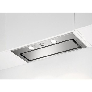 AEG Dunstabzugshaube , Edelstahl , Metall , 77x33.1x30 cm , Hochleistungsgebläse, Arbeitsplatzbeleuchtung, Sättigungsanzeige für Metall- und Aktivkohlefilter , Küchen, Küchenelektrogeräte, Dunstabzugshauben