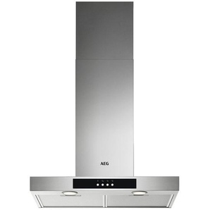 AEG Dunstabzugshaube , Edelstahl , Metall , 60x67.8-115x45 cm , Arbeitsplatzbeleuchtung , Küchen, Küchenelektrogeräte, Dunstabzugshauben
