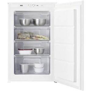 AEG Gefrierschrank , Weiß , Metall , 54x87.3x54.9 cm , Warneinrichtung bei geöffneter Tür, Temperaturanstieg, Türanschlag wechselbar , Küchen, Küchenelektrogeräte, Kühl- & Gefrierschränke, Gefrierschränke