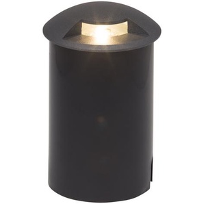 AEG Lampe Tritox LED Außen-Bodeneinbauleuchte 1-seitig anthrazit | 1x 3W LED integriert (COB), (200lm, 3000K) | IP 67 - Schutz gegen zeitweiliges Untertauchen