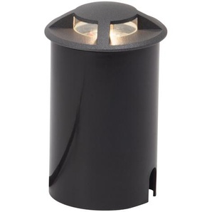 AEG Lampe Tritox LED Außen-Bodeneinbauleuchte 4-seitig anthrazit | 1x 3W LED integriert (COB), (200lm, 3000K) | IP 67 - Schutz gegen zeitweiliges Untertauchen