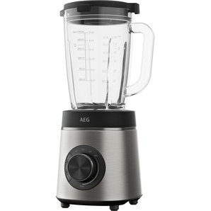 AEG Standmixer GOURMET 6 TB6-1-6ST Zerkleinerer grau (edelstahl, grau) Standmixer